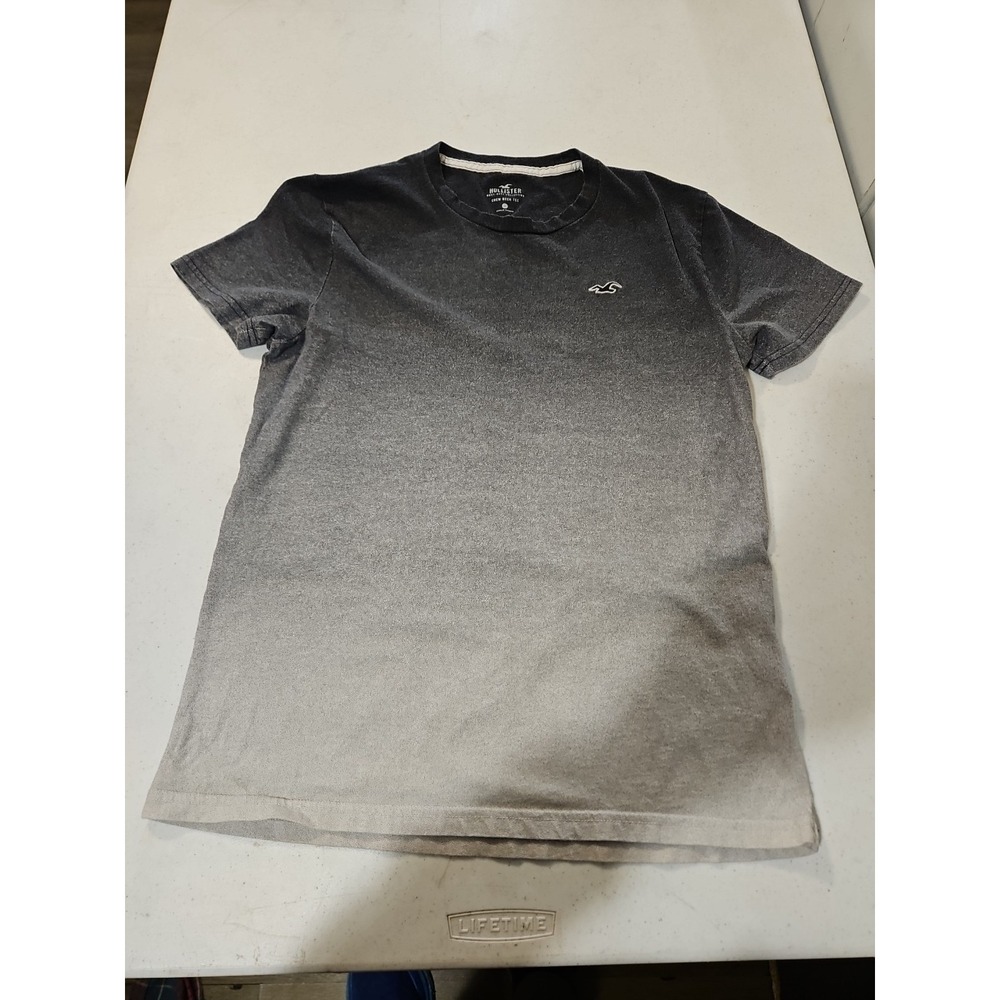 Hollister Tee Must Have Collection Womens‎ Black/gray T Shirt Size Small (A1285)